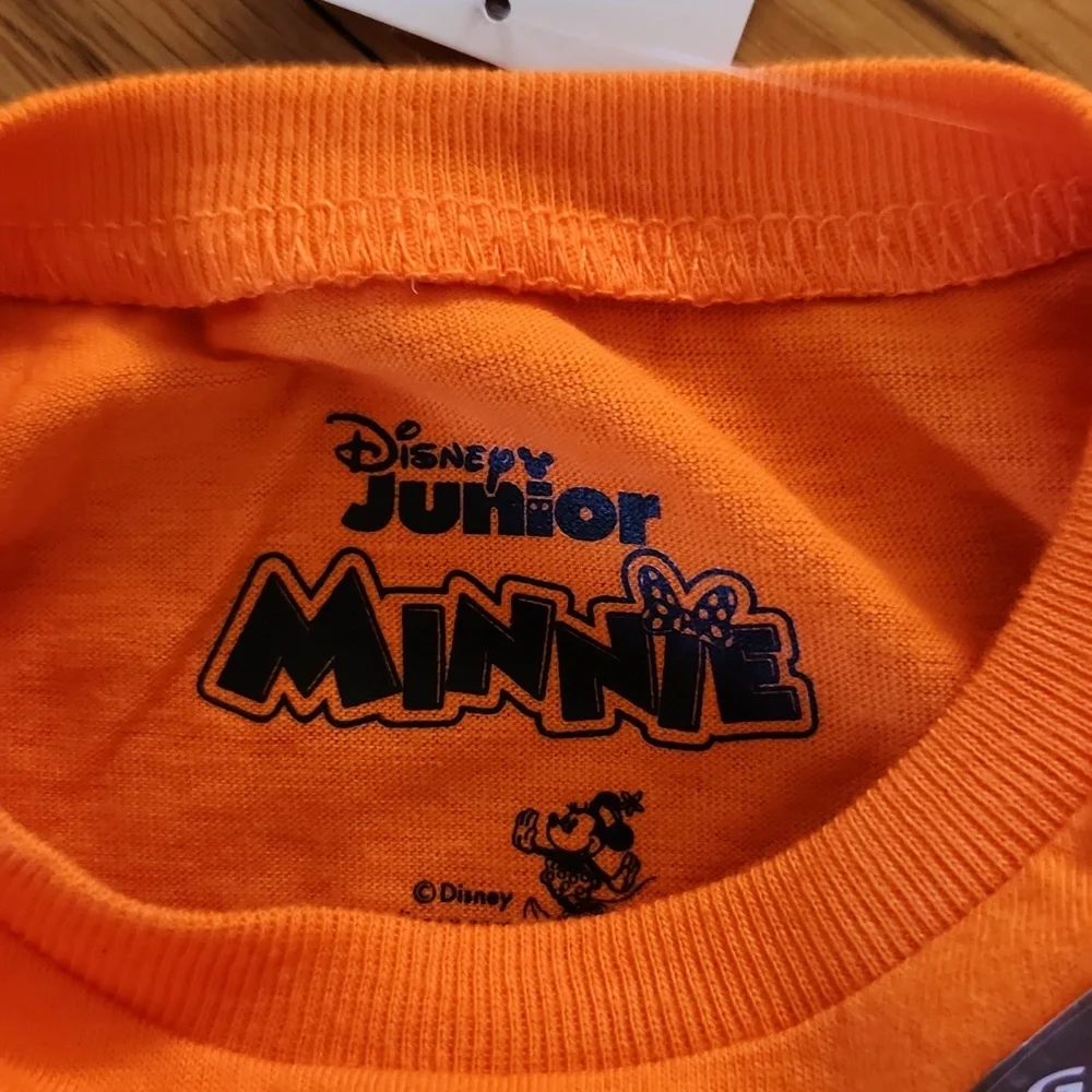 Carter's Minnie Disney Glow In The Dark Tee Shirt NWT Size 4T Cute